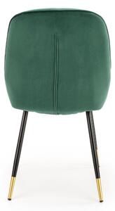 Jídelní židle SCK-437 tmavě zelená