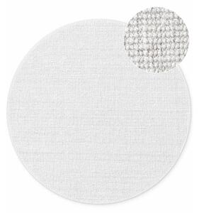 Světle šedý oboustranný/ručně tkaný jutový kulatý koberec ø 160 cm Bouclé Jaipur – Hanse Home