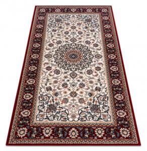 Koberec NAIN Ornament, ramka 6635/51036 béž / bordo