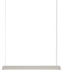 Muuto Závěsné svítidlo Linear 87,2 cm, grey 22517