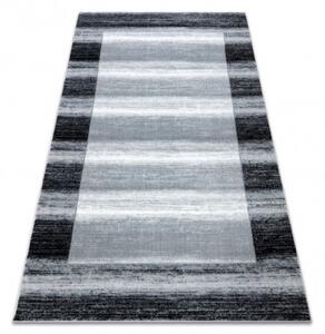 Koberec ARGENT - W9557 Ramka, vintage, linie šedý