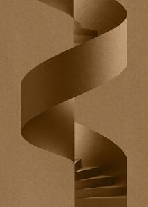Paper Collective designové moderní obrazy The Serpentine (50 x 70 cm)