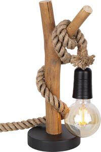 Globo Lighting Nerida stolní lampa 1x10 W dřevo 52060146X