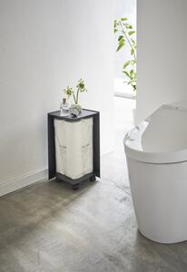 Yamazaki, Kovový stojan na toaletní papír Tower 5281 | černá