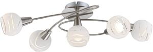 Globo Lighting Elliott stropní světlo 5x40 W chrom 54341-5O