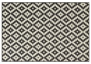 LIVARNO home Venkovní koberec, 120 x 180 cm (ornament šedá/béžová) (100372020002)