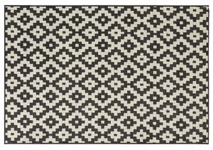LIVARNO home Venkovní koberec, 80 x 150 cm (ornament šedá/béžová) (100372030002)