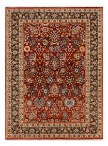 Koberec KESHAN Fredzle, Ornament, ramka orientální 7573/53577 bordo / granát