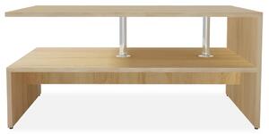 Konferenční stolek dřevotříska 90x59x42 cm dub