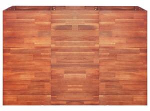 Vyvýšený záhon akáciové dřevo 150 x 100 x 100 cm