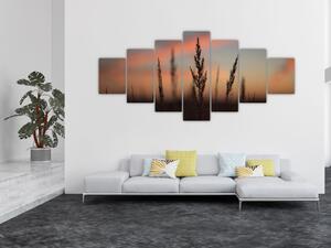 Obraz - Silueta rostliny (210x100 cm)