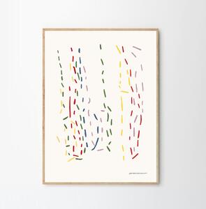The Poster Club Plakát 1 - 2 - Many by Leise Dich Abrahamsen 50x70 cm