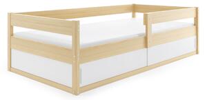 Dětská postel HUGO, 80x160, borovice/bílá