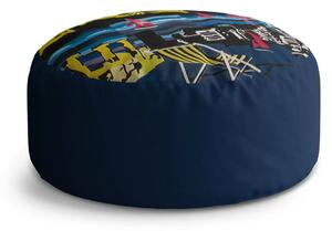 Sablio Taburet Circle Malba: 38x48 cm