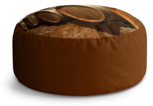 Sablio Taburet Circle Sudy: 38x48 cm