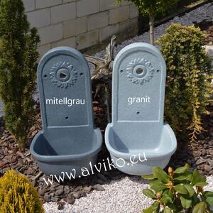 ROTO Zahradní umyvadlo SLUNCE - granit
