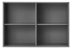 Antracitová závěsná knihovna 89x61 cm Mistral – Hammel Furniture