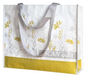 Taška DESIGN Sq virginia bíložlutošedá 40 x 50 x 16 cm