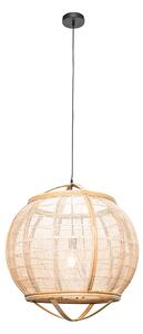 Orientální závěsná lampa hnědá 58 cm - Pascal