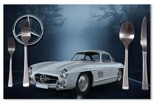 Sablio Prostírání Mercedes-Benz 300 SL V lese: 40x30cm