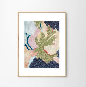 The Poster Club Plakát Little Green by Sofie Rebecca Iversen 50x70