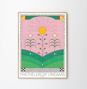 The Poster Club Plakát The Fields of Dreams by Signe Bagger 50x70 cm