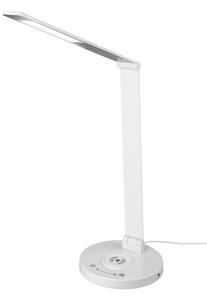 LIVARNO home Stolní stmívatelná LED lampa s indukčním nabíjením (bílá) (100368977002)