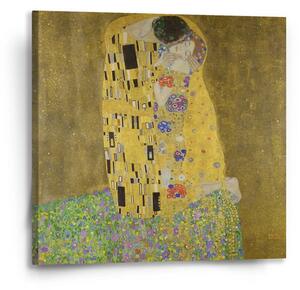Sablio Obraz Polibek - Gustav Klimt - 50x50 cm