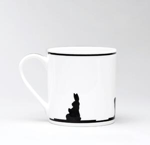 Porcelánový hrnek Yoga Rabbit, 300 ml