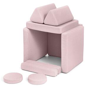 Rozkládací malá dětská pěnová pohovka a bunker SHAPPY PLAY SOFA ORIGINAL MINI více barev Barva: Soft Beige