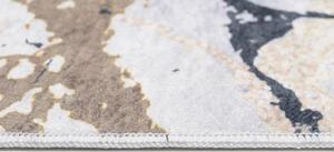 Světlý trendy koberec s mramorovým vzorem Šířka: 80 cm | Délka: 150 cm