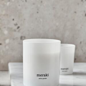 Meraki Vonná svíčka White garden Rozkvetlá zahrada