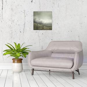 Obraz krajiny před bouři (30x30 cm)