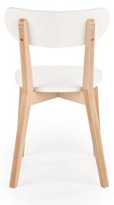 Židle Buggi natural / bílý Halmar