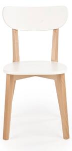 Židle Buggi natural / bílý Halmar