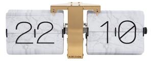 Designové překlápěcí hodiny KA5956WH Karlsson 36cm