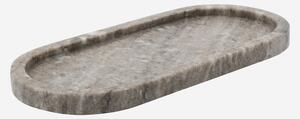 Meraki Podnos Marble tmavě béžový velký 28cm velká (délka 28cm)