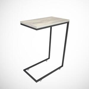 Odkládací stolek ve tvaru C, mořský dub, Callen