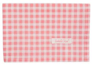 Kuchyňská utěrka bavlněná růžová 50 x 70 cm (ISABELLE ROSE)
