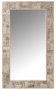 J-line Dřevěné zrcadlo