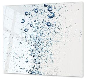 Ochranná deska vzduchové bubliny ve vodě - 50x70cm / S lepením na zeď