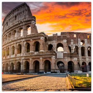 Obraz - Koloseum v Římě (30x30 cm)