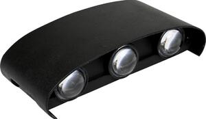 HÖFFTECH - LED Venkovní nástěnné svítidlo UP&DOWN 6xLED/1W/230V IP65