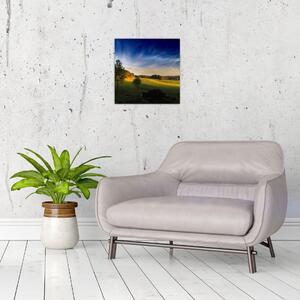 Obraz - Horská louka (30x30 cm)