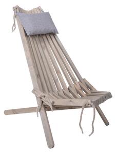 ZAHRADNÍ RELAXAČNÍ ŽIDLE, dřevo, textil Gardenson, Online Only