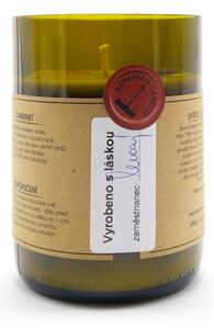 Aromka Svíčka ve vinné lahvi Cabernet, 290 g