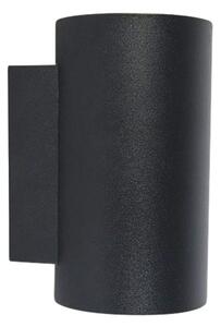 Chytré designové nástěnné svítidlo černé včetně WiFi GU10 - Sandy