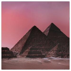 Obraz - Pyramidy Giza, Egypt (30x30 cm)