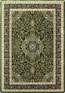 BE Koberec Anatolia 5858 GREEN - zelený obdélníkový Rozměr: 70x100 cm