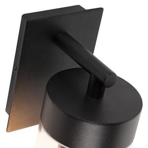 Chytré moderní venkovní nástěnné svítidlo černé včetně WiFi ST64 - Rullo